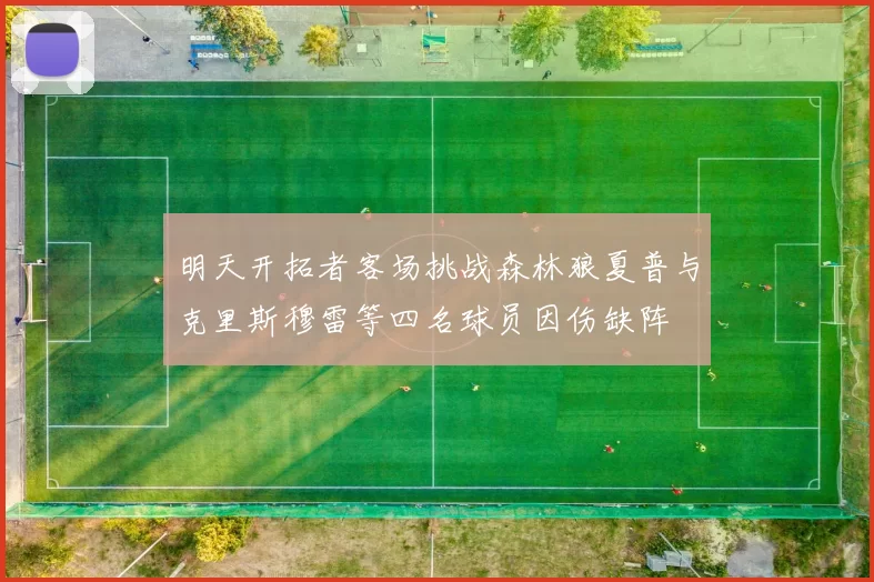 明天开拓者客场挑战森林狼夏普与克里斯穆雷等四名球员因伤缺阵